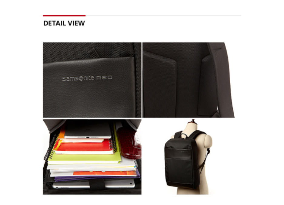 samsonite red tielonn